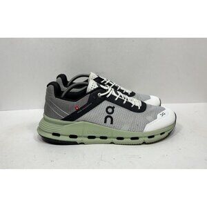 ON Cloudnova Z5 Rush Men's Size 11 Black White Green Running Sneaker Shoes